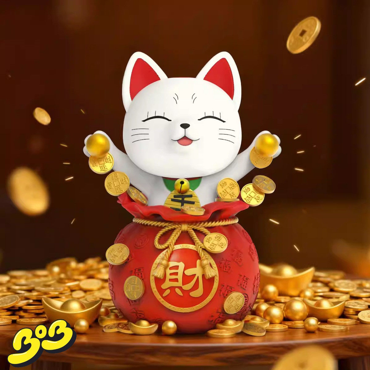 【BOB2】代购定金 砸脸HIT FACE 招财 福袋高速婆婆 ZLFDGSP 雕像