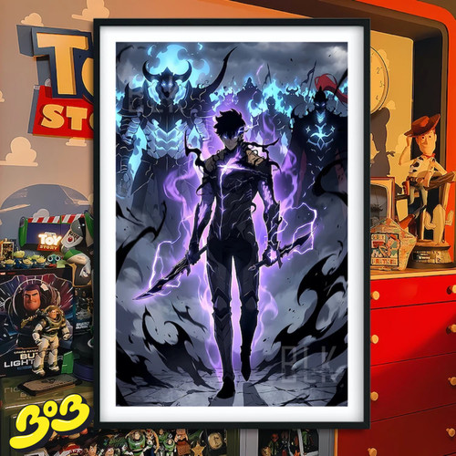 【BOB2】现货 巴洛克 暗影君王 程肖宇 SOLO LEVELING 装饰画