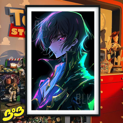 【BOB2】代购现货 巴洛克 闪光鲁鲁修 CODE GEASS 魔神 装饰画