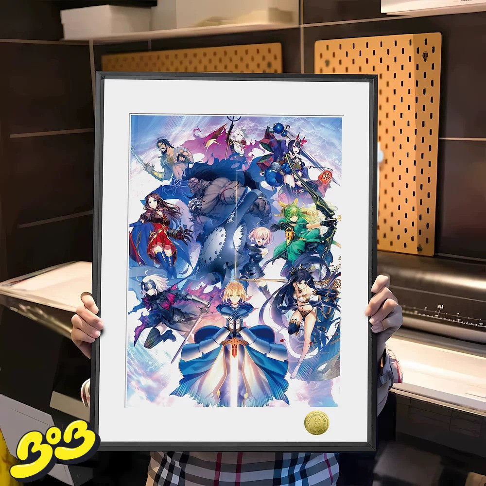 【BOB2】代购现货 皇呱 FATE命运之夜 SABER 伊什塔尔玛修 装饰画