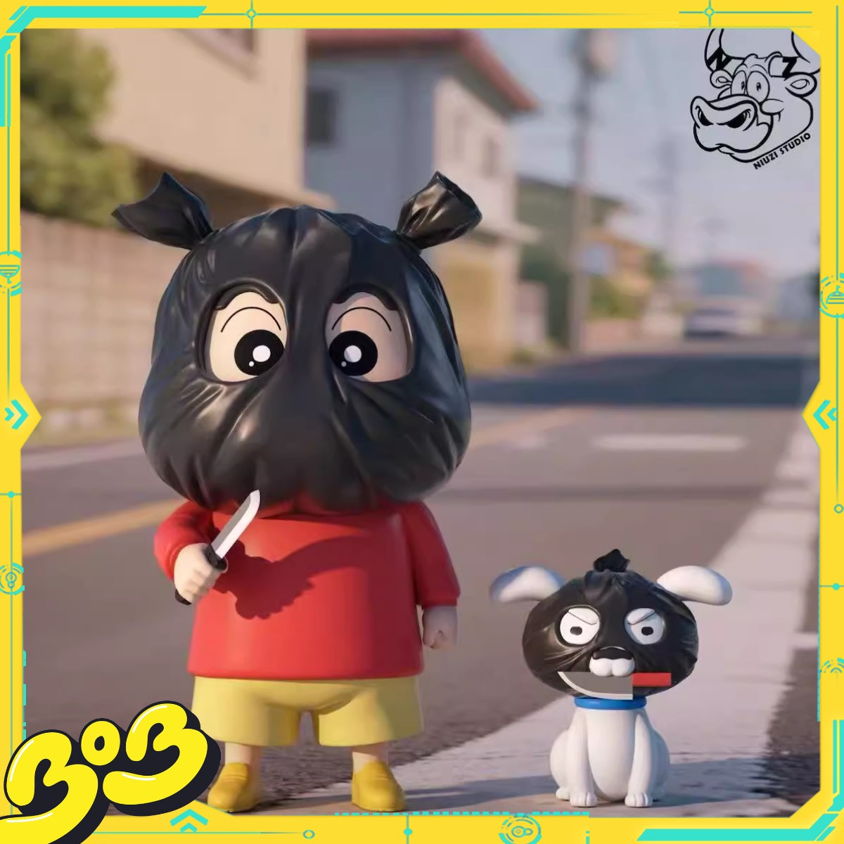 【BOB2】代购定金 NIUZI工作室 打劫小新 野原新之助 NZDJXX 手办