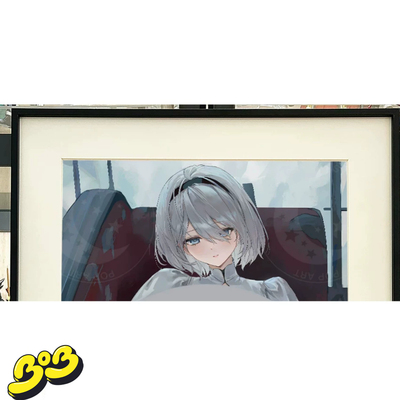 【BOB2】现货 星空 躺姿2B 尤尔哈尼尔机械纪元夜刃二号 装饰画
