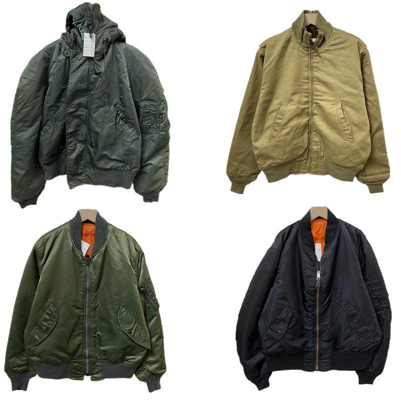 古着vintage美国制MA1空军飞行服棒球服夹克宽松男女外套冬季