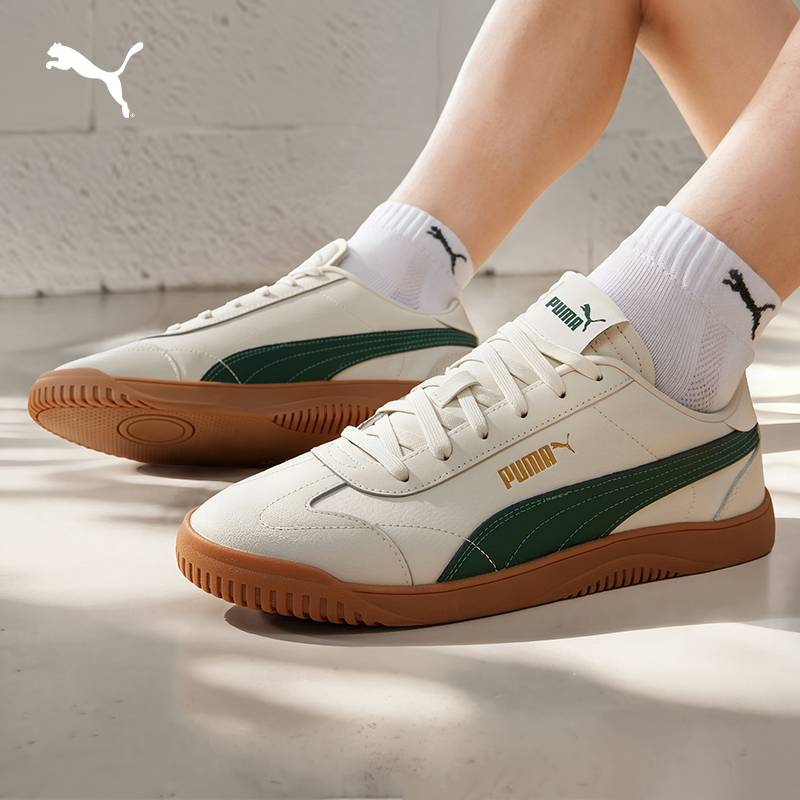 黑白薄底鞋德训鞋T头鞋PUMA彪马