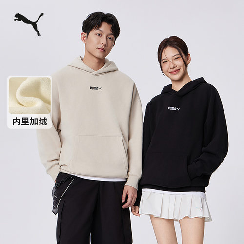 加绒加厚保暖圆领卫衣PUMA彪马