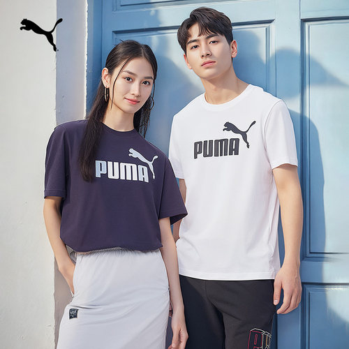 纯棉简约休闲短袖T恤PUMA彪马