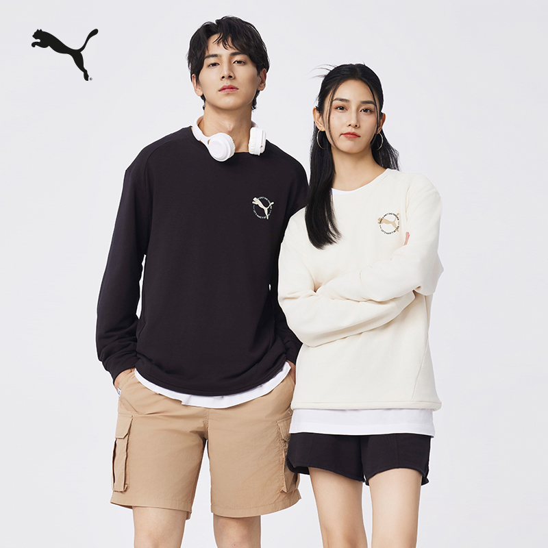 【百亿补贴】美式复古运动卫衣男女PUMA彪马秋冬休闲套头衫686327