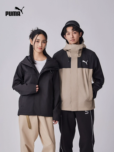 Puma, дорожная спортивная куртка с капюшоном, свободный крой