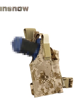 太阳雪 LBT HK45 Suppressor Holster战术下沉快拆绑腿组合快拔套