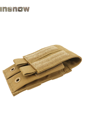 太阳雪S.T.R.I.K.E.黑鹰真人CS战术小双联 军迷9#MOLLE腰挂工具包