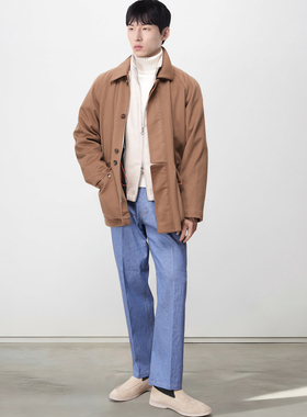 BNF LP Storm system horsey 科技面料防风雨羊绒羽绒夹克