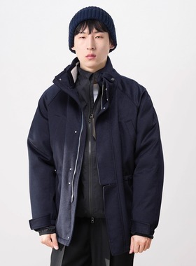 BNF 羊毛科技面料防风雨滑雪服鹅绒羽绒服