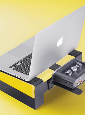 数码DJ支架DJ stand DJ电脑低脚支架 带声卡托盘打碟机支架