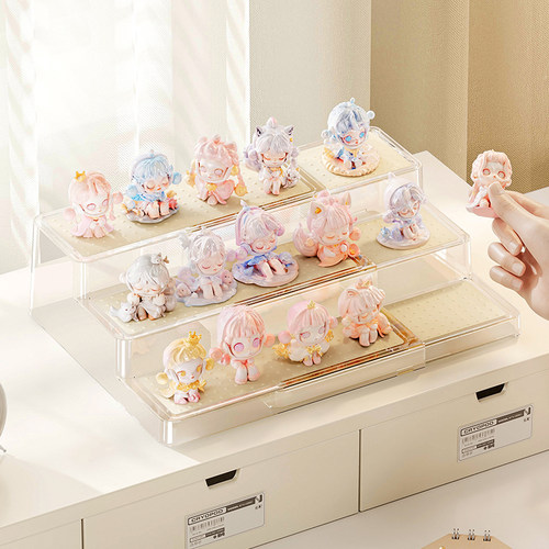 2024新款阶梯盲盒展示架