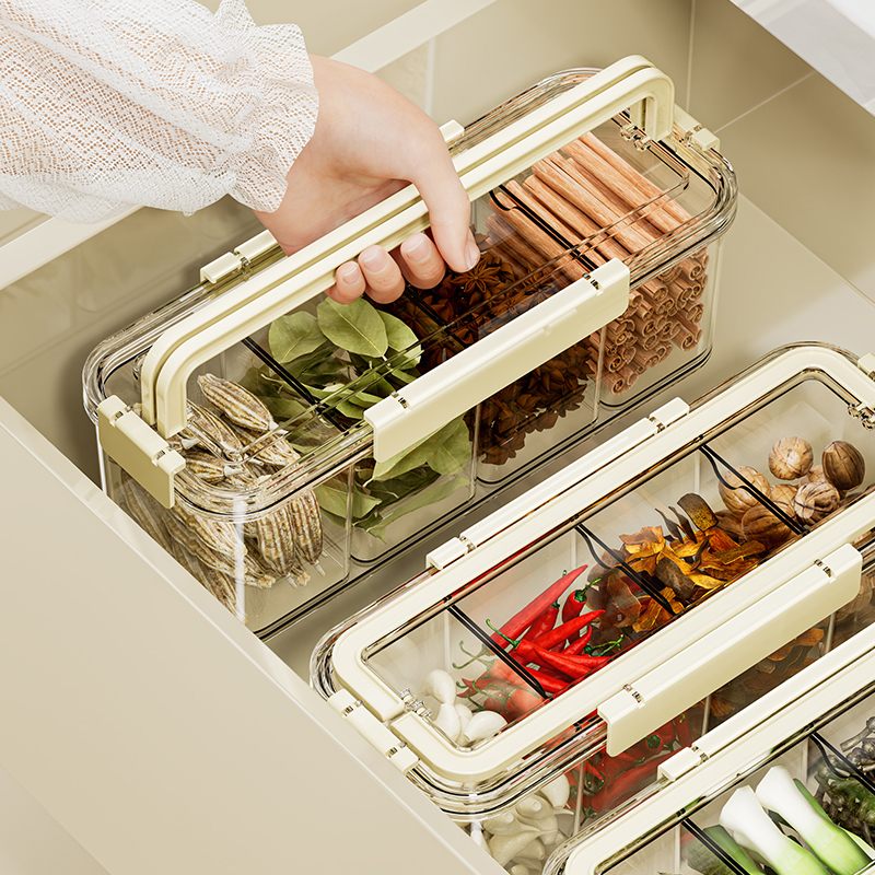 【2025新款】手提式香料收纳盒