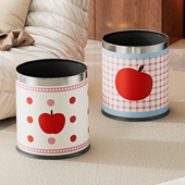 垃圾桶家用2025新款 高颜值客厅无盖高档大容量厨房化妆室厕所纸篓