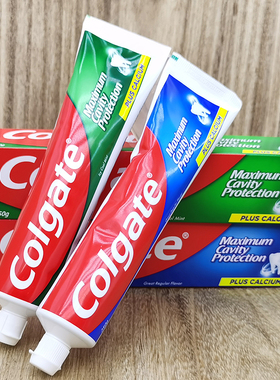 Colgate toothpaste高露洁牙膏美白冰凉冰爽口气清新去黄牙垢原装