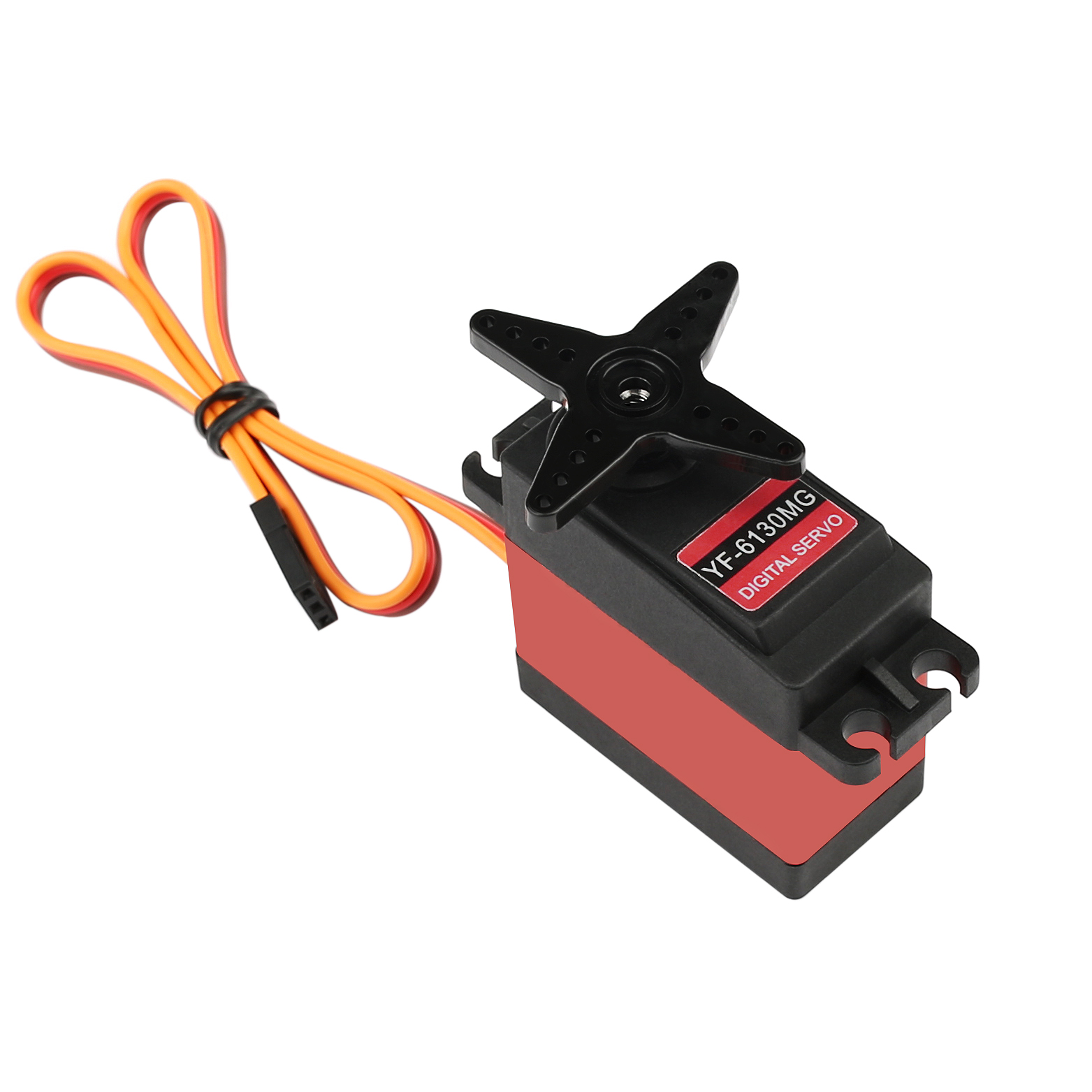 金属舵机大扭矩防水数字数码双轴