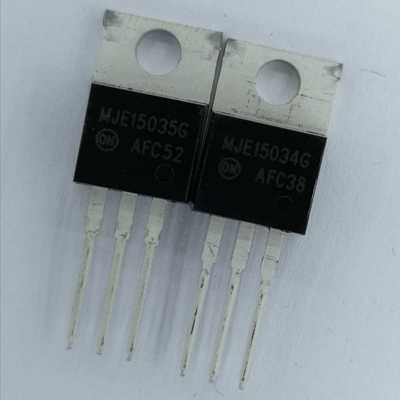 MJE15034G  MJE15035G  全新  on   to220封装   推动对管+