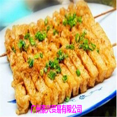 豆腐串 2.5公斤速冻火锅素食食材 冷冻麻辣烫食材 烧烤食品