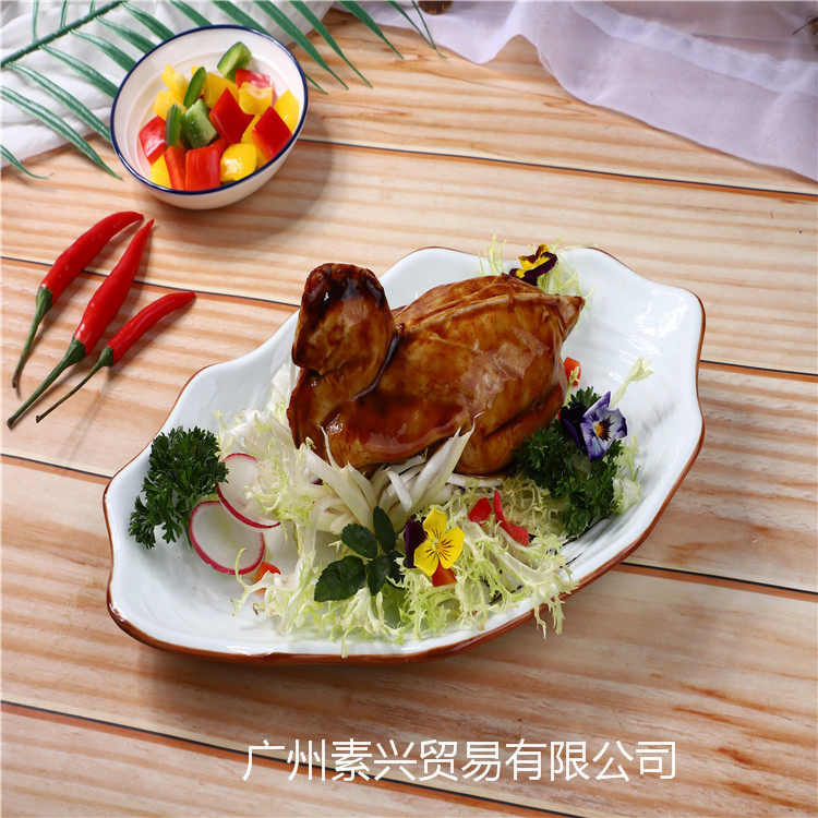 旺奇龙牌旺财鸡 冷冻仿荤斋菜素食食品 速冻酒店素食餐厅食材