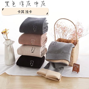 木妍韩品98889羊羔绒打底裤女外穿暖宫秋冬加绒加厚高腰瘦腿棉裤