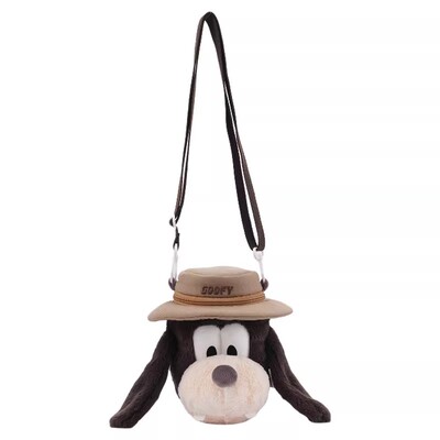 迪士尼正版疯狂动物城2朱迪尼克狐惬意斜挎包毛绒玩具公仔斜挎包
