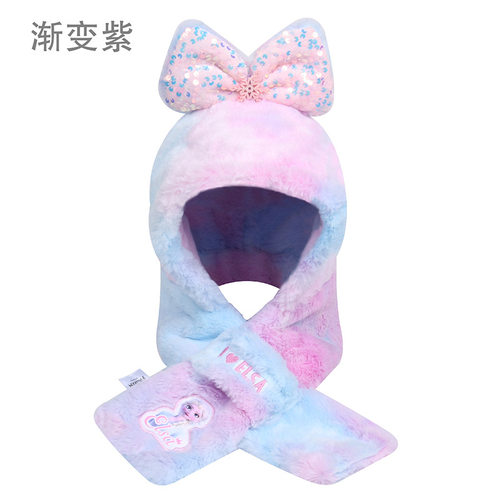 秋冬保暖儿童帽子迪士尼