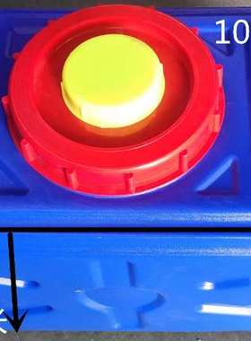 塑料水箱水桶方形吨桶蓝色水箱水桶100升200升300升