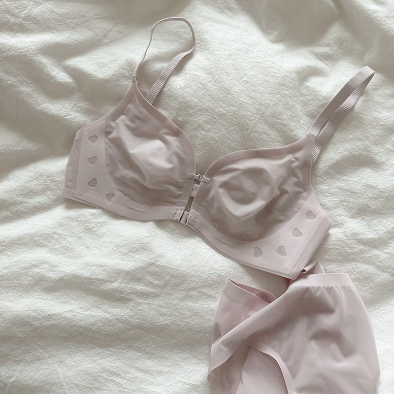 sirao 内衣女内裤套装大胸显小胸薄款无痕蕾丝美背文胸胸罩无钢圈,女士内衣/男士内衣/家居服,文胸,淘宝优惠券,粉丝福利购,淘宝优惠卷