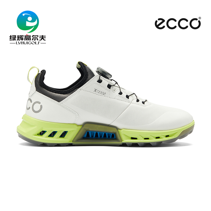 ECCO高爾夫男士球鞋防水透氣