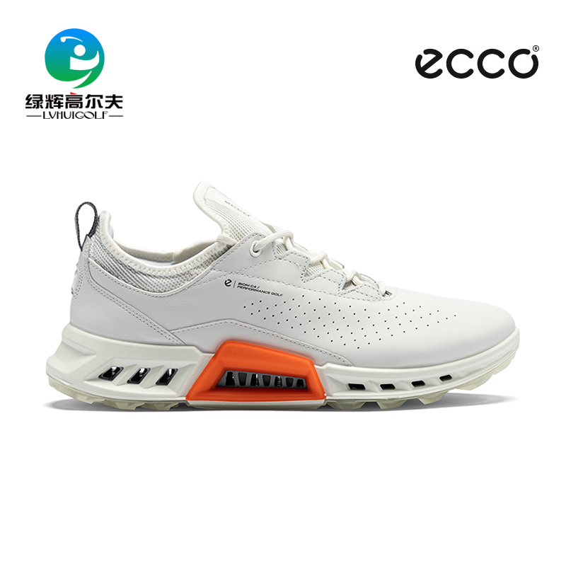 Ecco爱步高尔夫球鞋男新款全新健步C4系列防水透气舒适男鞋运动鞋