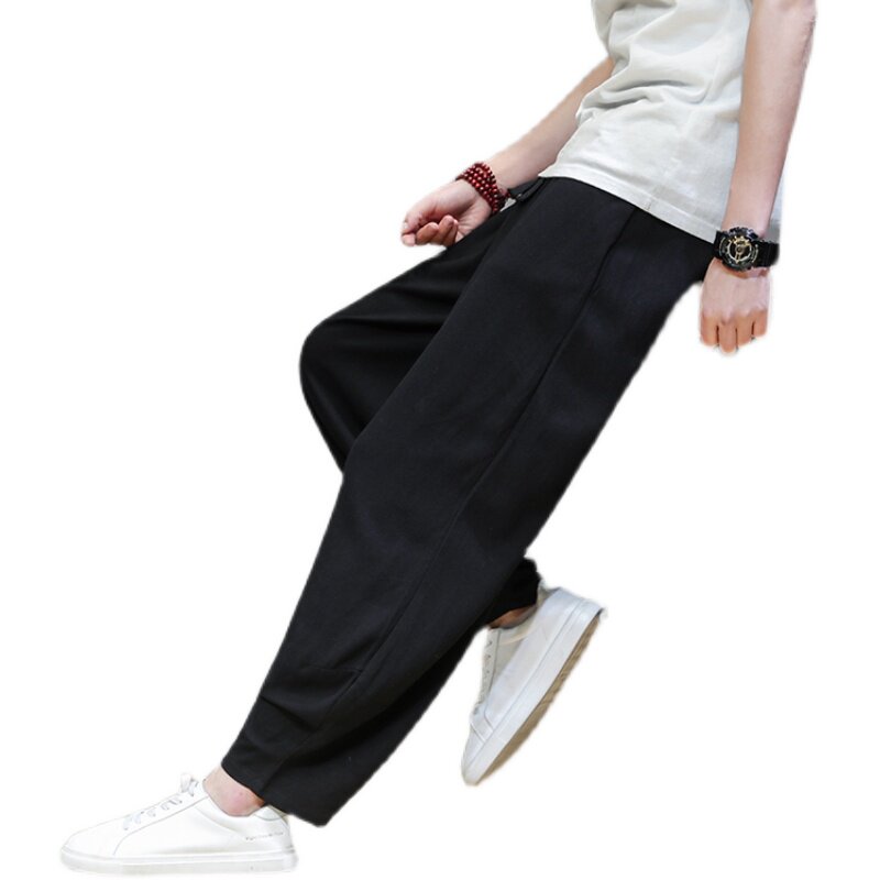风秋冬季新款纯色休闲哈伦男QT4003-NB12,男装休闲裤,星座815（原A203）
