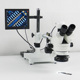 显微镜万向支架单臂升降伸缩旋转手机维修解剖雕刻工业体视显微镜