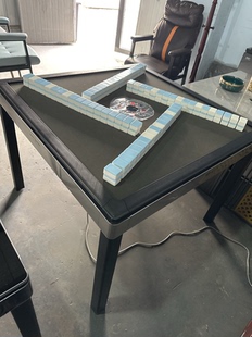 新过山车式麻将机全自动旋翼麻将桌家用多功能麻将机棋牌室一体机