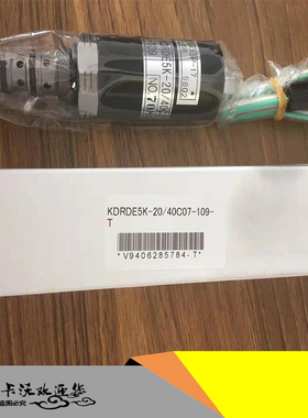 供应川崎液压泵 分配阀 回转马达电磁阀 KDRDE5K-20/40C07-109-T