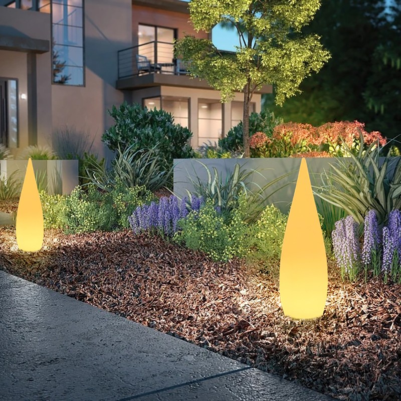 艾尼卡网红露营风日落灯箱灯柱太阳能户外氛围落地灯庭院装饰灯