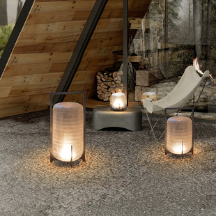 户外灯防水别墅庭院花园室外草地灯现代露台景观充电手提太阳能灯