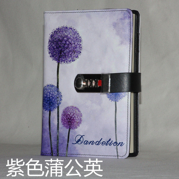 铁文章盒装带锁日记本定制照片