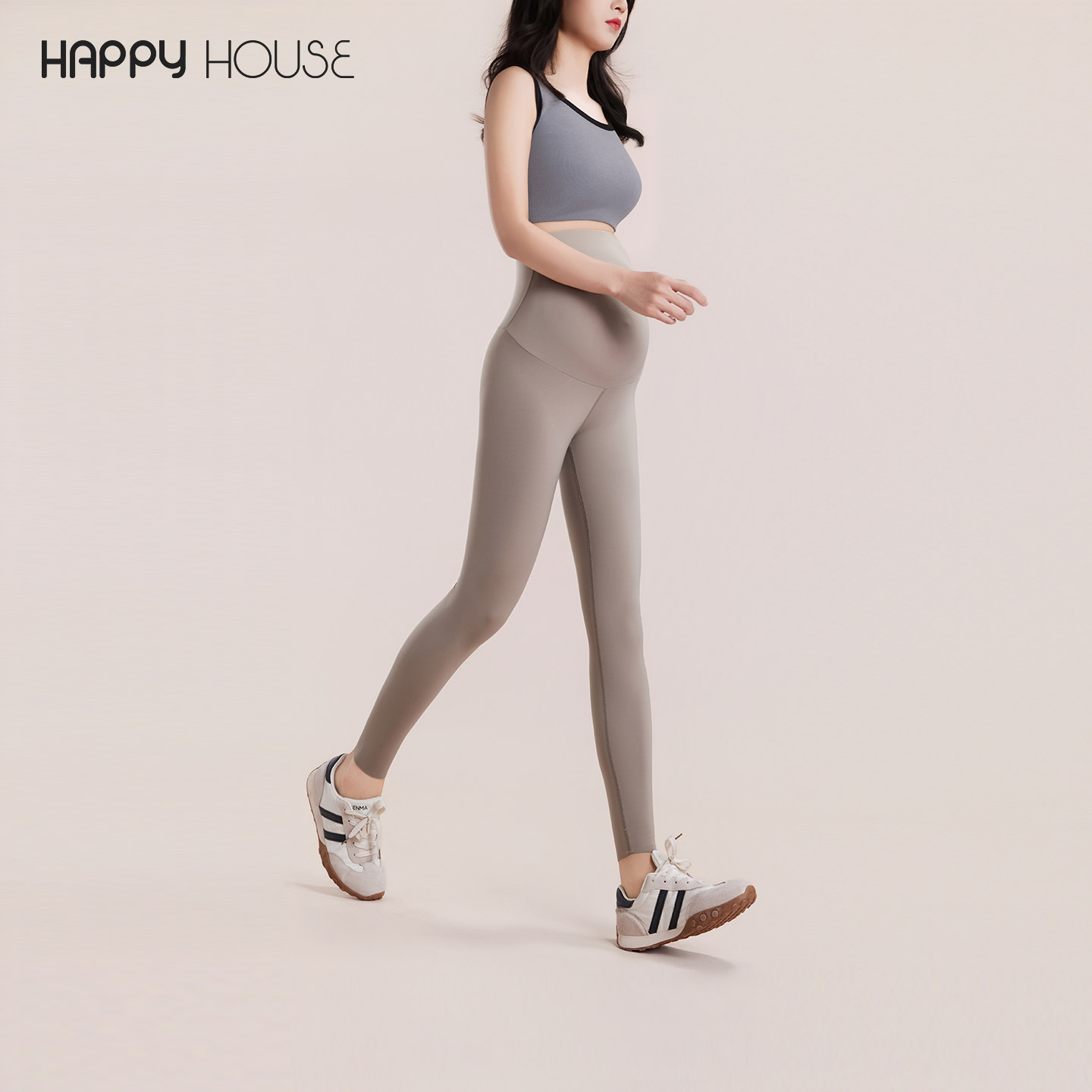 快乐屋孕妇鲨鱼裤打底裤不掉档