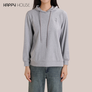 外套孕装 快乐屋孕妇卫衣春秋装 外穿显瘦大码 宽松上衣时尚 2025新款