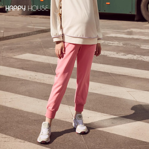 快乐屋外穿新款弹性秋季孕妇裤