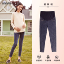 秋冬2025新款 加绒铅笔裤 长裤 孕妇裤 外穿潮妈时尚 快乐屋孕妇牛仔裤