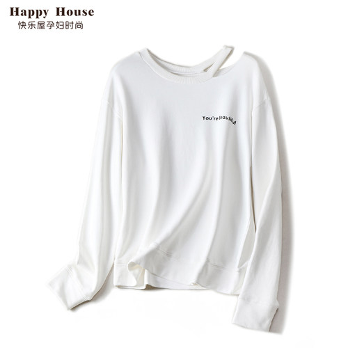 快乐屋春装新款潮妈孕妇卫衣