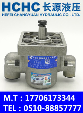 合肥长源齿轮油泵CB1-D308-CFZL/CFZ正品，现货
