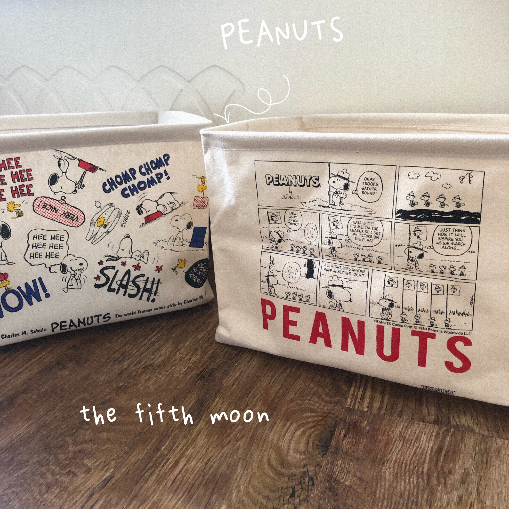 thefifthmoon可爱卡通小狗大容量收纳筐玩具衣物收纳筐布艺收纳