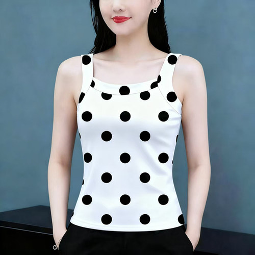 清仓捡漏~夏季新款女装专柜高档吊带上衣背心修身遮肉百搭上衣潮