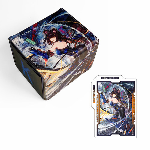 游戏王卡盒K9撕裂者皮卡牌盒符文战场万智牌PTCGWS磁吸收纳收藏盒