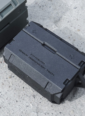 肥熊适用于SONY索尼LinkBuds S/WF-LS900N/YY2950无线蓝牙耳机防摔保护套充电盒军事战术机能风格保护壳