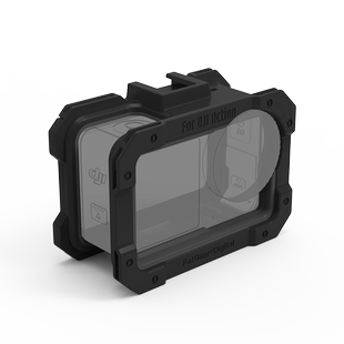 肥熊 适用大疆DJI Osmo Action3/4/5 Pro运动相机兔笼保护套防摔保护套边框套配件散热保护镜头配件